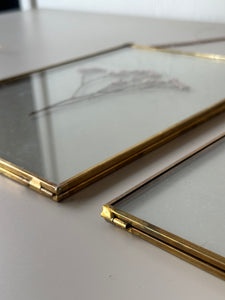 Brass Botanical Frame